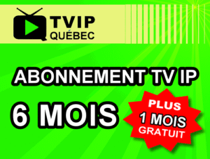 IPTV Plan 6 month Québec